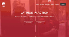 Desktop Screenshot of latinosinaction.org